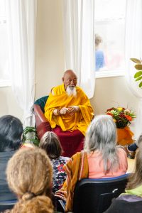 Picture: Lama Yeshe Rinpoche exhorted all the centre's users to be 'open-minded' and to practice 'unconditional compassion'.