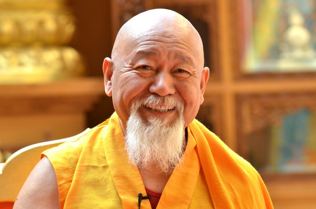 Lama Yeshe - Wide Picture - LYR with beard