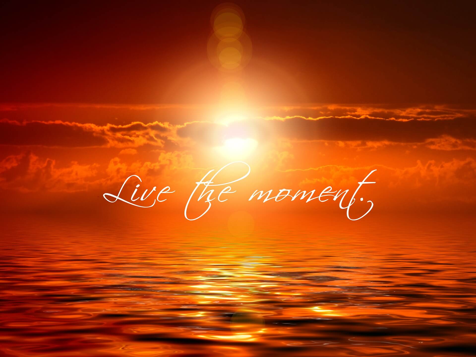 Liveinthemomentposter